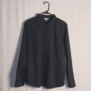 Women's "TIME AND TRU" Button-down Casual Blouse